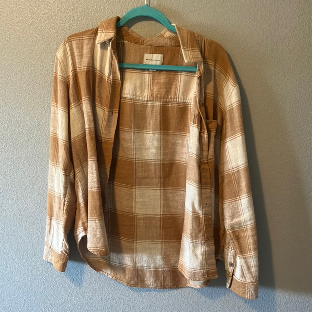 super cute american eagle flannel